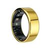 Smart Ring, Pedometer, Heart Rate, Blood Oxygen, Sleep Tracker, Health Ring with Charging Compartment, Compatible with iOS and Android(Gold,10#) view 1