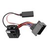 Hihaha Stereo Radio Harness for Audi for Symphony CD/Navigator Bluetooth AUX Adapter Music Cable Convenient 11.5cm 1 PCS Black view 1