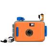 Reusable Film Camera 35mm Reloadable Waterproof Film Camera, One time Imaging, Waterproof Retro Style, Focus Free, Light Weight, Easy to Use (with Film, I) view 1