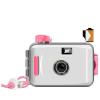 Reusable Film Camera 35mm Reloadable Waterproof Film Camera, One time Imaging, Waterproof Retro Style, Focus Free, Light Weight, Easy to Use (with Film, J) view 1
