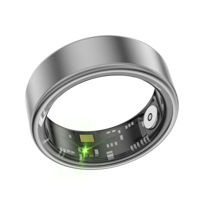 Sleep Tracking - Heart Rate - Blood Oxygen - Blood Pressure Smart Ring Wearable Fitness Tracker with Multiple Exercise Modes(Black,9#)