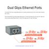youyeetoo FriendlyElec Nanopi R3S Mini Router, 2GB LPDDR4X, 0/32 GB eMMC, RK3566 Soc, OpenWRT with Dual-Gbps Ethernet, for IOT NAS Smart Home Gateway, Portable Travel (2+0GB,with Metal Case) view 4