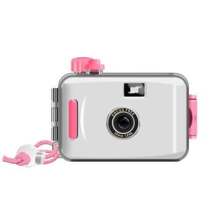 Reusable Film Camera 35mm Reloadable Waterproof Film Camera, One time Imaging, Waterproof Retro Style, Focus Free, Light Weight, Easy to Use (Without Film, J)
