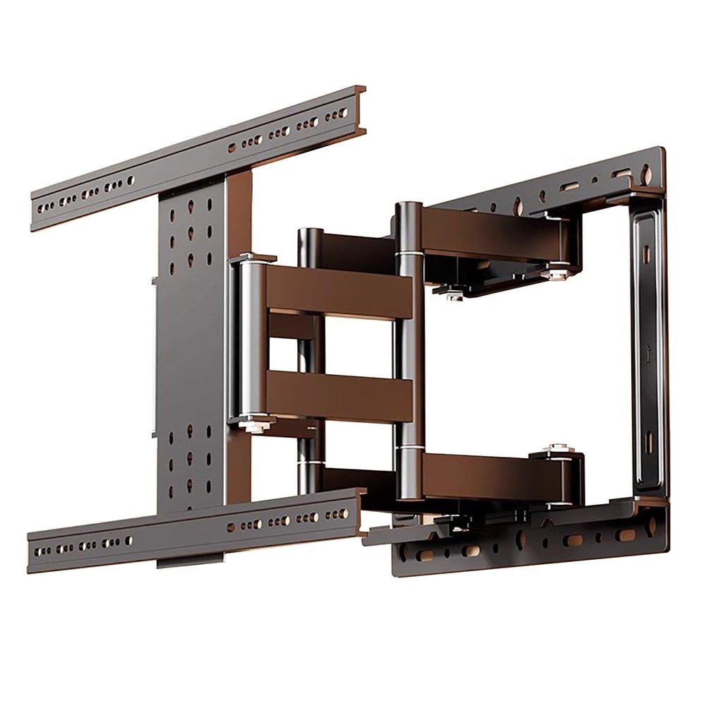 LLINVX Full Motion TV Wall Mount for 40-100 Inch TV Mounts, Swivel & Tilt TV Mount Extendable Arm, Articulating Wall Mount TV Bracket with Hole Drilling Template(50-100inch)