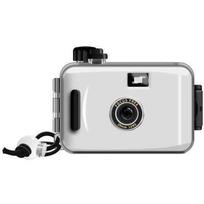 Reusable Film Camera 35mm Reloadable Waterproof Film Camera, One time Imaging, Waterproof Retro Style, Focus Free, Light Weight, Easy to Use (Without Film, Q)