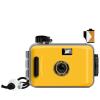 Reusable Film Camera 35mm Reloadable Waterproof Film Camera, One time Imaging, Waterproof Retro Style, Focus Free, Light Weight, Easy to Use (with Film, P) view 1