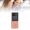 32GB Mp3 Player, Portable HiFi Music Player with 1.8 Inch Screen, Bluetooth 5.0 MP3 MP4 Player with Speaker Video E Book Function, Support Up to 128GB (Rose Gold) view 2