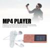 32GB Mp3 Player, Portable HiFi Music Player with 1.8 Inch Screen, Bluetooth 5.0 MP3 MP4 Player with Speaker Video E Book Function, Support Up to 128GB (Rose Gold) view 3