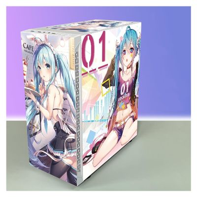 ATX Case, Mid-Tower PC Gaming Case ATX/M-ATX - Front I/O USB 3.0 Port - Tempered Glass Side Panel - Support Water Cooling - 8 Fan Position