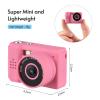 1080P Digital Camera, Compact Digital Point and Shoot Camera, Small Size Camera, Built in Flash and 5 Filter Effects, Lightweight (SENECESLIypaiozhtg3-7P) view 2