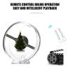 3Dhologramfan with Protective Cover, 4.7''Holographic Plug and Play LED Advertising Display, with Remote&Bluetooth&1500 Video Library, for Halloween,Christmas, Retail,Trade Show,Tabletop Promotion view 4