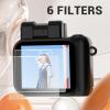 2024 Upgraded Keychain Camera, 2MP 1080P HD The World's Smallest DV Camera,1.44Inch Screen, 160 Degree Lens Angle,Type C, No SD Card view 4