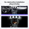 10.4" Tesla Screen Android 11.0 CarPlay AutoRadio for Ford Mustang GT 2015-2020 Car Radio GPS Navigation Multimedia Audio Player Stereo (Black, 8-128GB) view 2