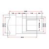 50mm CCTV Camera Lens, 5MP HD Single Board Lens, M12 Interface Aluminum Alloy Camera Lens for CCTV Security Camera view 3