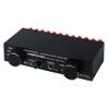 4 Input 2 Output or 2 in 4 Out Power Amplifier Speaker Selector Switcher Speaker Switch Dispenser Comparator 300W Sound Quality Per Channel No Loss view 1