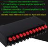 4 Input 2 Output or 2 in 4 Out Power Amplifier Speaker Selector Switcher Speaker Switch Dispenser Comparator 300W Sound Quality Per Channel No Loss view 3
