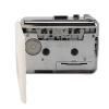 Cassette Tape Player + Cassette to MP3 Converter 3.5mm AUX Jack + Portable Cassette Player with Auto Reverse Compatible with Laptop CD Writers view 1