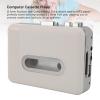 Cassette Tape Player + Cassette to MP3 Converter 3.5mm AUX Jack + Portable Cassette Player with Auto Reverse Compatible with Laptop CD Writers view 2