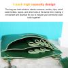 Scissor Holder, Hair Tool Bag Built in 7 Scissor Positions Shear Holder Hairstylist Essentials with Waist Shoulder Belt for Hairstylist Groomer Makeup Artists Comb Clip (Black) view 3