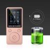 CFTGIW Portable Sc Mp4 Music Player Support 32GB TF Card with Headphone Standby Time Rose Gold Mp3 Mp4 with and Wi Fi Mp4 Wi Multiple Languages English Music Player Mo3 Player (Rose Gold) view 3