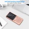 CFTGIW Portable Sc Mp4 Music Player Support 32GB TF Card with Headphone Standby Time Rose Gold Mp3 Mp4 with and Wi Fi Mp4 Wi Multiple Languages English Music Player Mo3 Player (Rose Gold) view 4