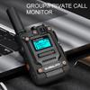 Pack of 2 Global Walkie Talkie with Sim Cards - One Button Instant Group Communication Over The Nationwide Cellular Network - Two Way Unlimted Range PoC Radios with Flashlight (Black) view 3