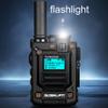 Pack of 2 Global Walkie Talkie with Sim Cards - One Button Instant Group Communication Over The Nationwide Cellular Network - Two Way Unlimted Range PoC Radios with Flashlight (Black) view 4