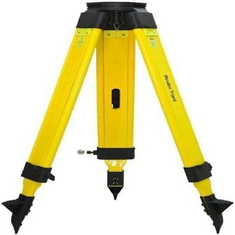 Survey Level Tripod Stand Dual Lock Aluminum Survey Level Double Equipment Duty Heavyweight Foldable Tripod Stand