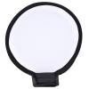 Akozon Compact Portable Round Beauty Dish Flash Diffuser Softbox (30cm) view 3