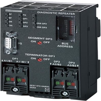 6ES7972-0AB01-0XA0 Diagnostic Repeater 6ES79720AB010XA0 Sealed in Box 1 Year Warranty