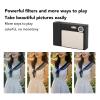 Asixxsix Digital Camera, 1080P HD Vlogging Camera, 48MP 8X Zoom Small Camera Anti Shake Portable Camera with 2.4 Inch TFT Screen for Girls Boys, Easy to Operate (Black) view 4