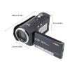 Acouto Video Camera Camcorder 2.7K Camcorder Professional 2.8 Inch Screen HD 50MP 16x Digital Zoom Vlogging Camera for Outdoor Travel Recording view 2