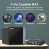 Bundle of QNAP TS-432X-4G-US 4 Bay 10GbE Quad-Core Desktop NAS + QSW-2104-2S-A 10GbE SFP+/2.5GbE RJ45 Network Switch view 2