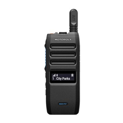 Motorola TLK110 Wave On Cloud Using 4G LTE/WiFi Two Way Radio with Nationwide Coverage - Monthly Service Fee Required