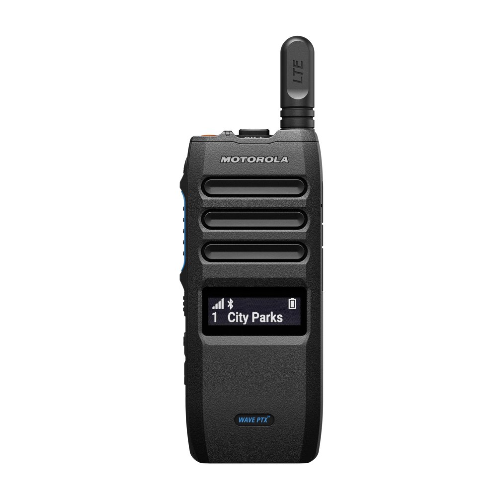 Motorola TLK110 Wave On Cloud Using 4G LTE/WiFi Two Way Radio with Nationwide Coverage - Monthly Service Fee Required
