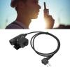 PTT Microphone, Walkie Talkie Connector, Microphone PTT Adapter Walkie Talkie Connector for GP88 GP300 GP3688 DEP450 EP450 view 3