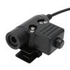 PTT Microphone, Walkie Talkie Connector, Microphone PTT Adapter Walkie Talkie Connector for GP88 GP300 GP3688 DEP450 EP450 view 4
