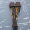 10CM Graphics Card Dual 8 GPU Power Cable Fit for Nvidia T-e-sla M40 M60 P40 P100 view 2