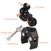 Akozon Cameras Adjustable Clamp Accessory with Multi Function Ball Head Adapter Arm Mount view 3