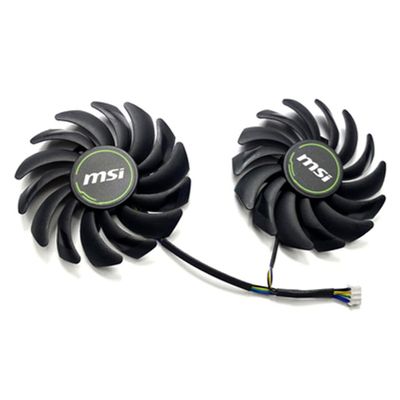 1 Pair Cooling Fan Heatsink Fit for MSI GTX1660 1660S 1660ti Wantu XS Display Card