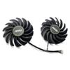 1 Pair Cooling Fan Heatsink Fit for MSI GTX1660 1660S 1660ti Wantu XS Display Card view 1