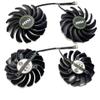 1 Pair Cooling Fan Heatsink Fit for MSI GTX1660 1660S 1660ti Wantu XS Display Card view 3