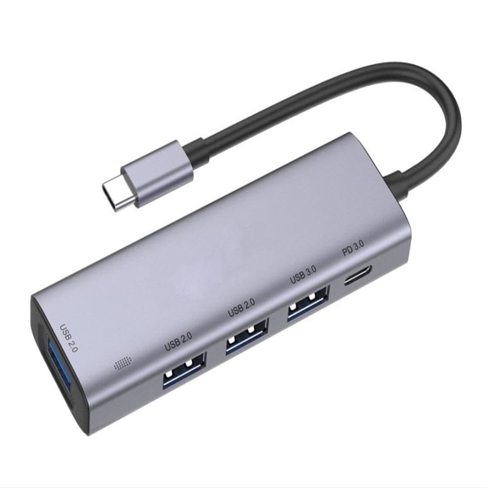 USB C Hub 5-in-1 Adapter Type-C PD Charger Compatible with Samsung Galaxy Z Flip6/Z Fold6, Port Splitter