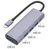 USB C Hub 5-in-1 Adapter Type-C PD Charger Compatible with Samsung Galaxy Z Flip6/Z Fold6, Port Splitter view 3