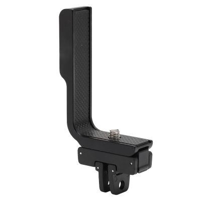 Action Camera Vertical Horizontal L Bracket,90 Degree Aluminum Bracket Adapter,Strong Magnetic Absorption, Aluminum Claw Buckle,Supports X4,Aluminum Alloy Material