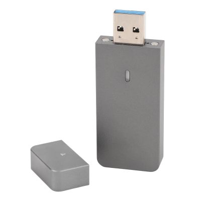 M.2 Nvme SSD Enclosure, Compact Design, USB3.2 Gen2 10Gbps USB A Solid State Drive External Adapter for M.2 M Key 2230 SSD for Business People DIY 4K Video Editors
