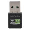 AC600 USB Adapter, 2.4G 5G Dual Band Cordless Network Transceiver 802.11g for PC Desktop Laptop, Supports for Vista 2000 7 8 10, Linux, for OS view 1
