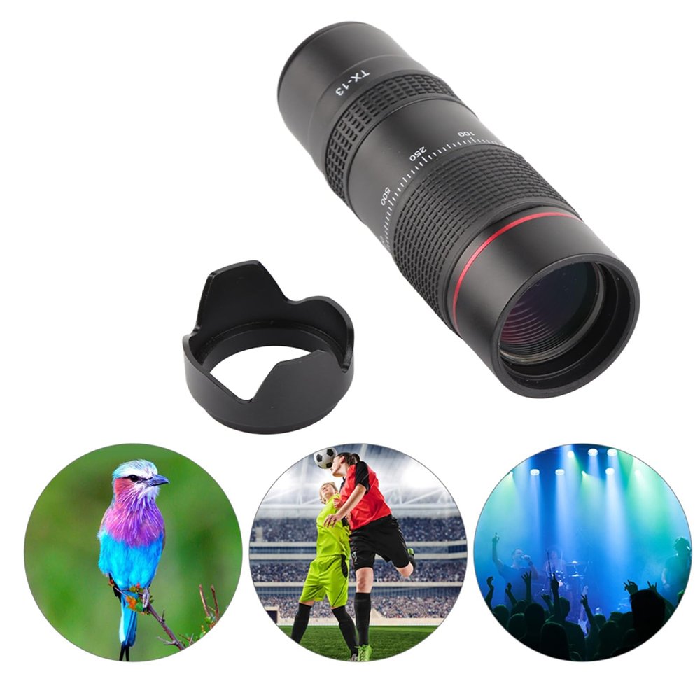 Akozon TX 13 12X FMC Multicoated Telephoto Lens for Mobile and Digital Camera