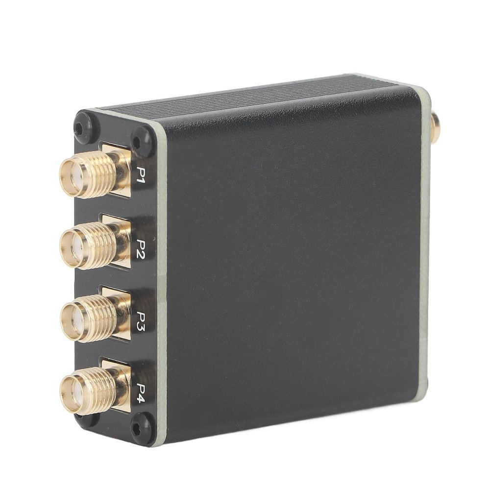 Active RF Isolation Splitter Distributor 100kHz to 150MHz Isolator 50 Ohms for SDR GPSDO Clock Sources Minimal Insertion Loss