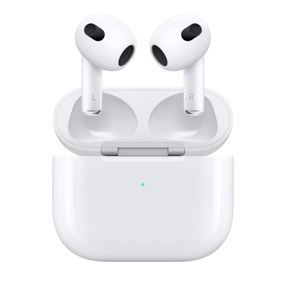 Apple AirPods (3rd Generation) EarPods with Lightning Charging Case & Apple 1-Year Limited Warranty